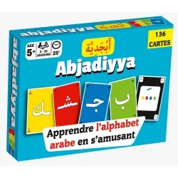 Abjadiyya jeu éducatif d'apprentissage alphabétique en arabe