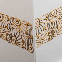 Boite cadeau premium  - décors artisanaux arabesques dorés