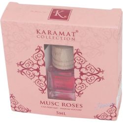 Parfum de voiture luxueux Musc Roses - KARAMAT