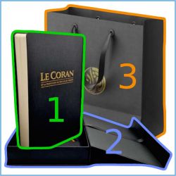 Pack cadeau Coran tawbah 3 articles