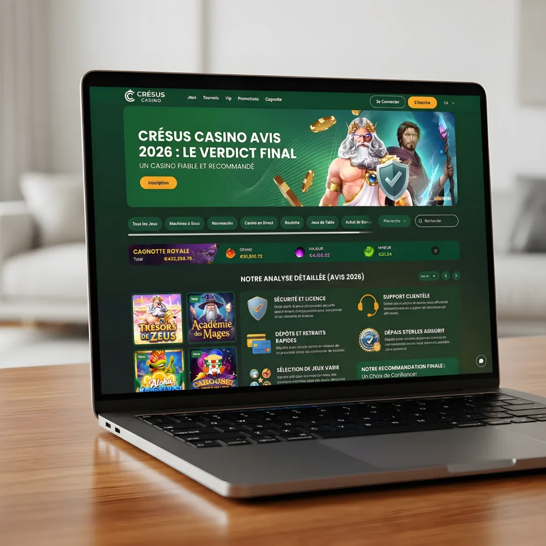 Cresus Casino avis 2026 - verdict final et alternatives recommandées