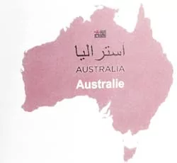 Australie en arabe